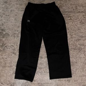 Large under Armour black sweatpants